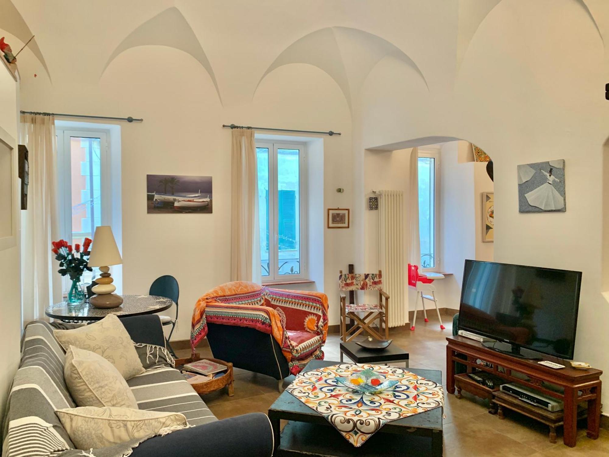La Maison De L'Artiste & Bike Room Finale Ligure Exteriör bild
